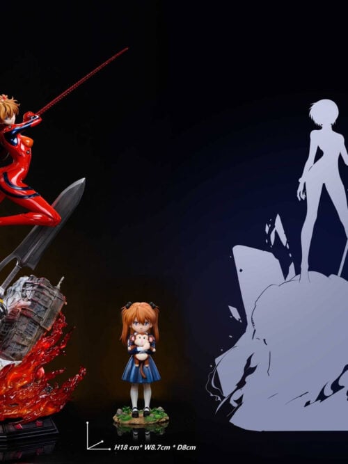Battle Suit & Young Asuka Langley Soryu - Neon Genesis Evangelion - Detail View 8