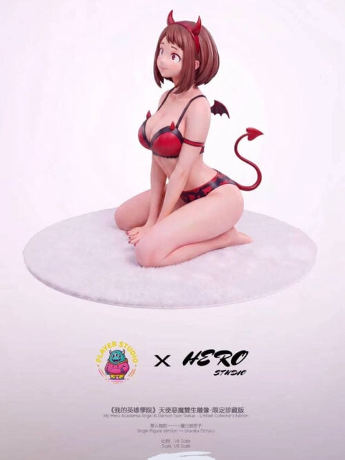 Angel and Demon Twin Statue — Himiko Toga and Ochaco Uraraka - Collectible Figure Main View