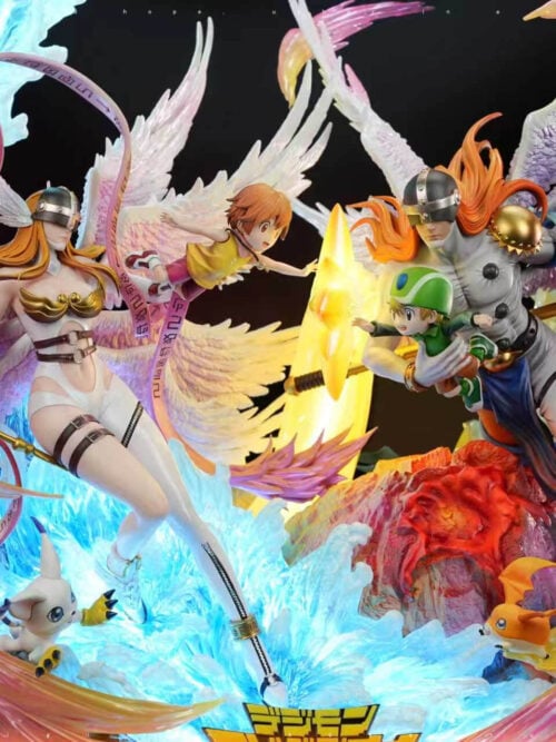 Angel Genesis — Angemon & Angewomon Digimon Adventure Diorama - Detail View 7