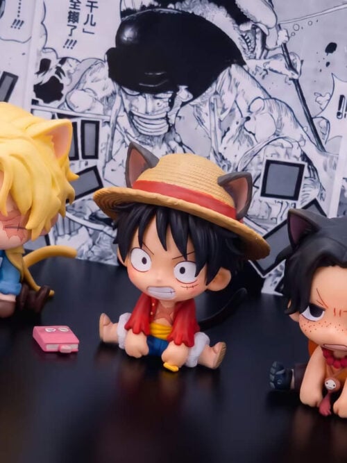 One Piece Cat-Ear — Luffy, Sabo & Ace - Detail View 3