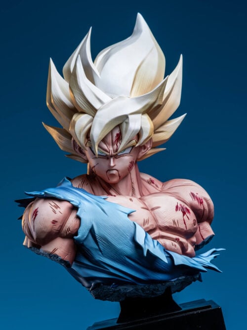 Super Saiyan Son Goku — Dragon Ball Bust Series - Detail View 1