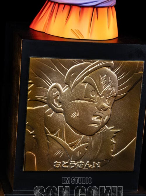 Instant Transmission Super Saiyan Son Goku Bust — Dragon Ball - Detail View 3