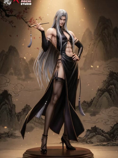 ta7ghyprsbqqzatjnpw0mzsvn463jtna Qipao Handsome Men Cosplay Series 002 — Sephiroth - Collectible Figure Main View