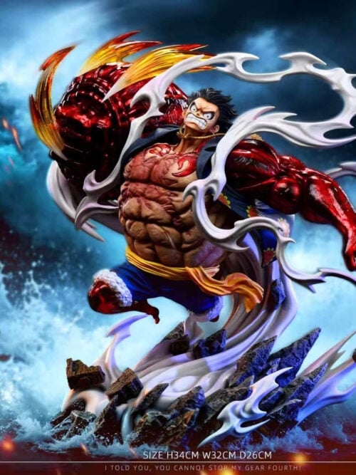 Gear Fourth: Bounce-Man Monkey D. Luffy - One Piece - Collectible Figure Main View