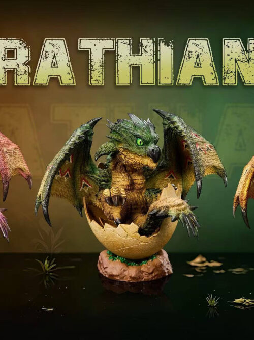 Monster Hunter Hatchling Dragon Egg Series — Rathalos & Rathian Variants - Detail View 4
