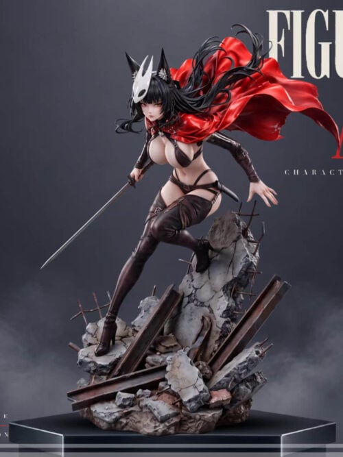 Hoshimi Miyabi · Red Fox Shadow — Zenless Zone Zero - Collectible Figure Main View