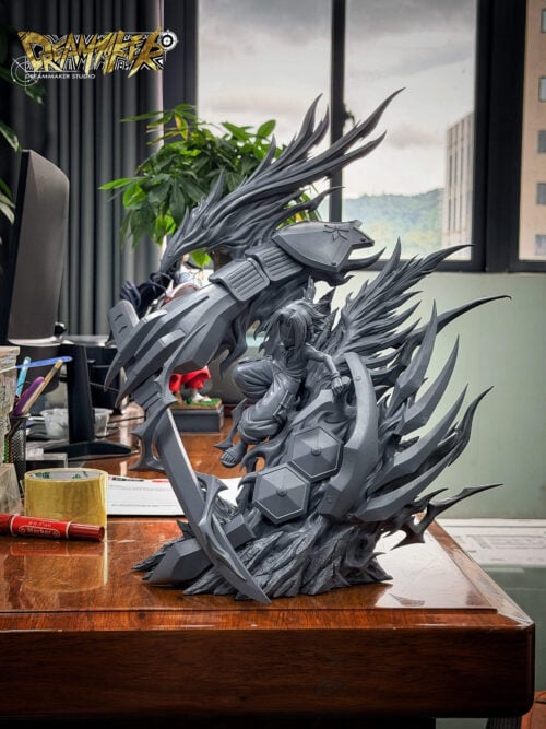 White Swan Yoh Asakura — Shaman King Light Sculpture Series - Detail View 1