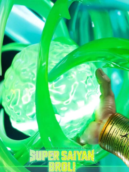 Classic & Modern Legendary Super Saiyan Broly Diorama - Detail View 11