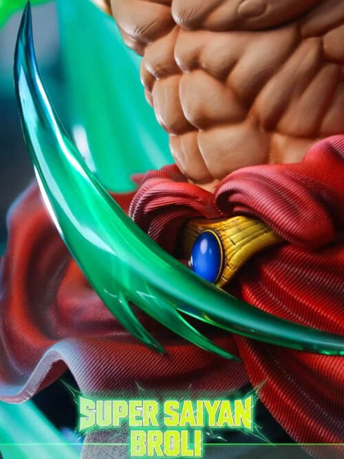 Classic & Modern Legendary Super Saiyan Broly Diorama - Detail View 8