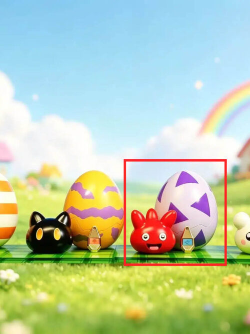 Digimon — Botamon, Punimon, YukimiBotamon & Poyomon - Detail View 1