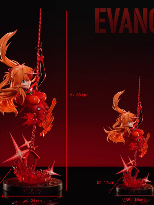 Asuka Langley Soryu — Lingering Echo Art Bust - Detail View 2