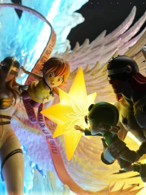 Angel Genesis — Angemon & Angewomon Digimon Adventure Diorama - Detail View 5