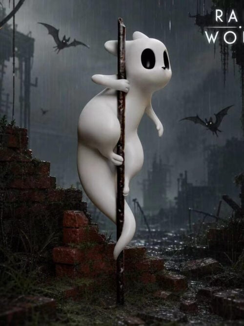 Rain World Slugcat - Collectible Figure Main View