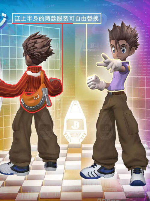 Akiyama Ryo & Moon Millenniumon — Digimon Epoch Series - Detail View 2