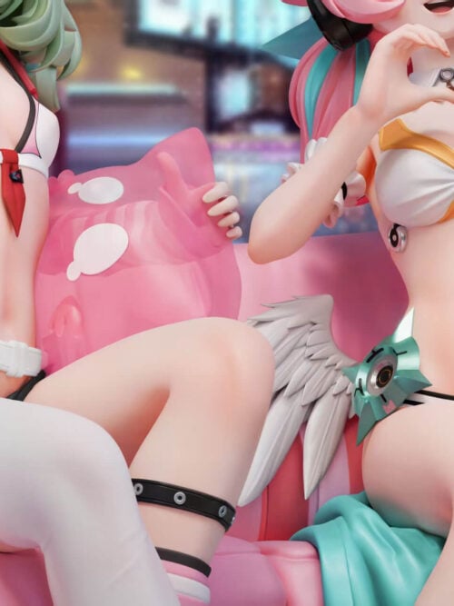 Party Lounge Sunna, Aria and Nangong Yu — Zenless Zone Zero - Detail View 1