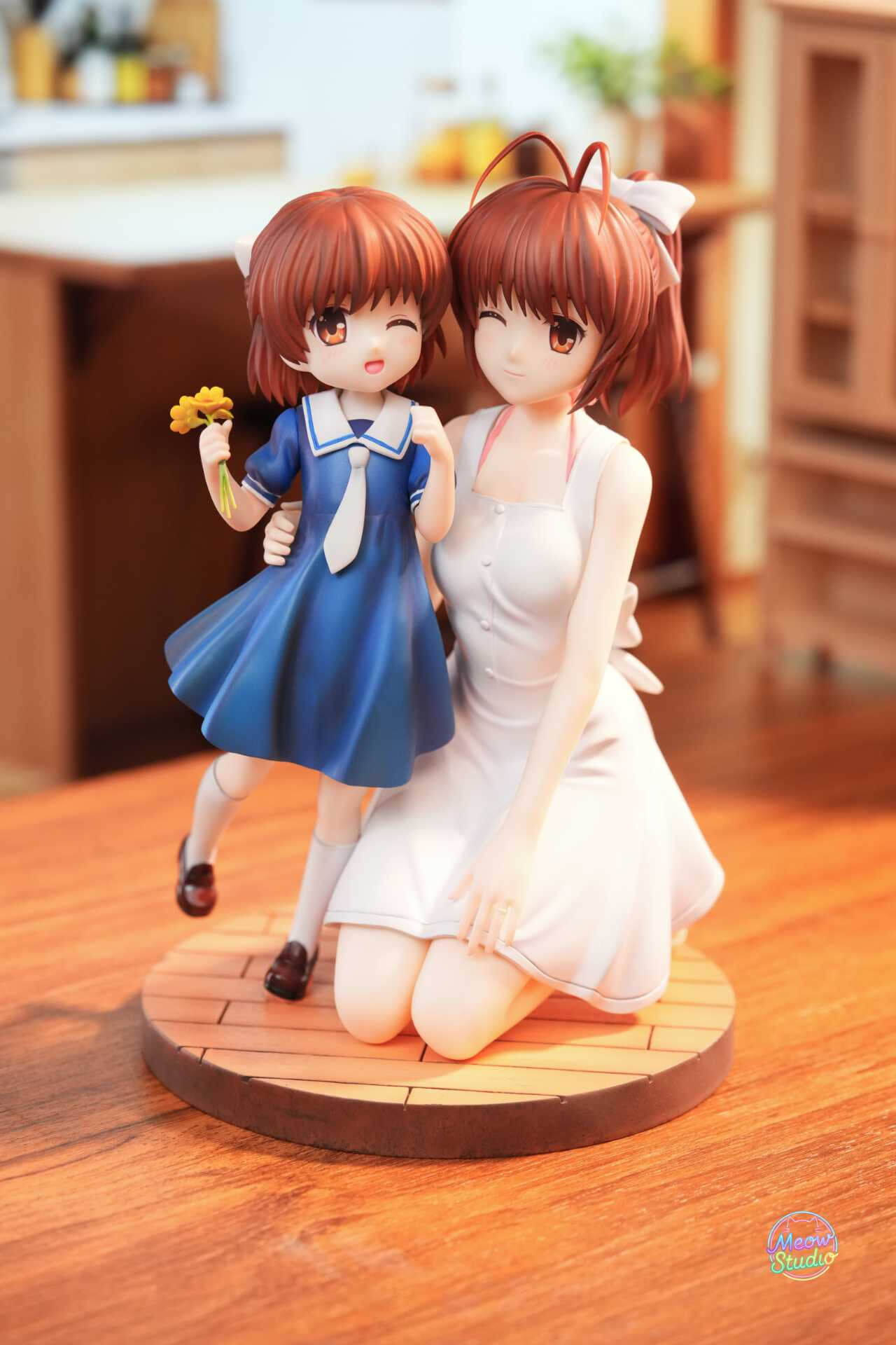 CLANNAD - Ushio Okazaki & Nagisa Furukawa - Featured Image CLANNAD - Ushio Okazaki & Nagisa Furukawa - Collectible Figure Main View