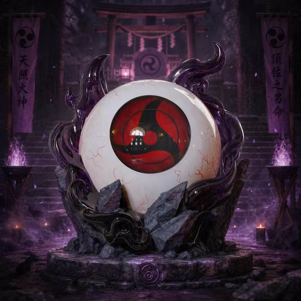 Mangekyo Sharingan — Naruto - Featured Image Mangekyo Sharingan — Naruto - Collectible Figure Main View