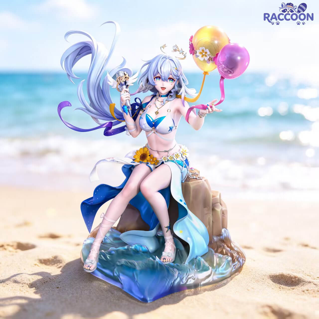 Beach Performance Robin — Honkai: Star Rail - Featured Image Beach Performance Robin — Honkai: Star Rail - Collectible Figure Main View