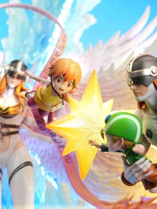 Angel Genesis — Angemon & Angewomon Digimon Adventure Diorama - Detail View 1