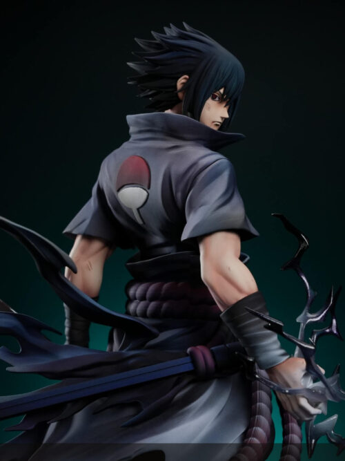 Sword-Drawn Sasuke Uchiha — Naruto - Detail View 2