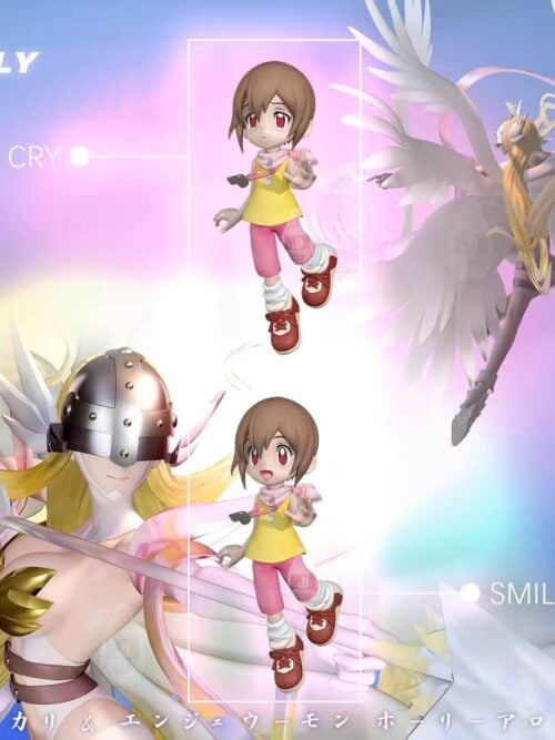 Angewomon & Yagami Hikari - Holy Arrow Ver. - Image 4