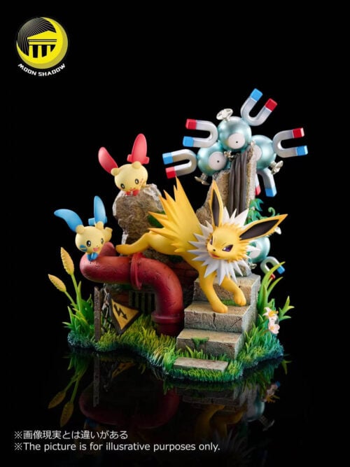 Jolteon, Magnemite, Magneton, Plusle & Minun - Eevee Series Vol. 09 - Image 4
